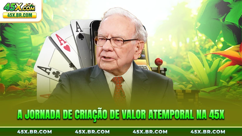 A jornada de criação de valor atemporal na 45X