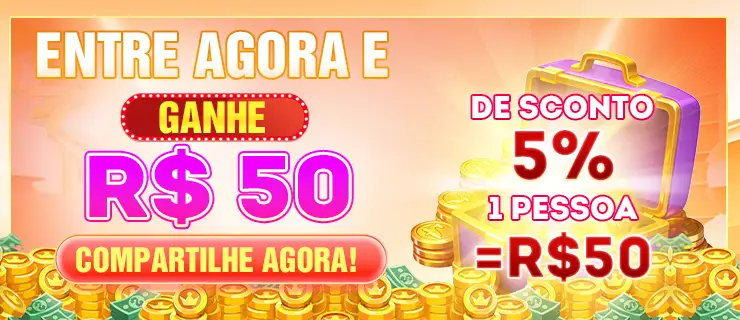 Entre agora e ganhe R$50!