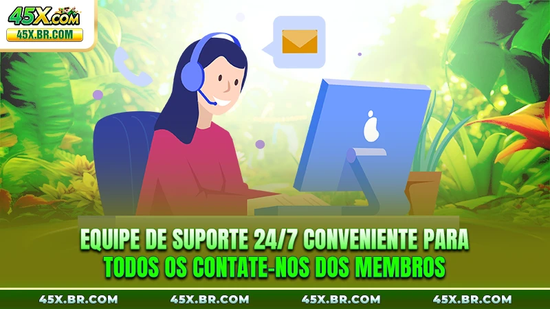 Equipe de suporte 24/7 conveniente para todos os Contate-nos dos membros