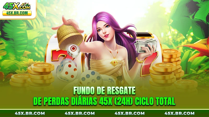 Fundo de Resgate de Perdas Diárias 45X – recupere perdas 1 Fundo De Resgate De Perdas Diárias 45X (24h) Ciclo Total