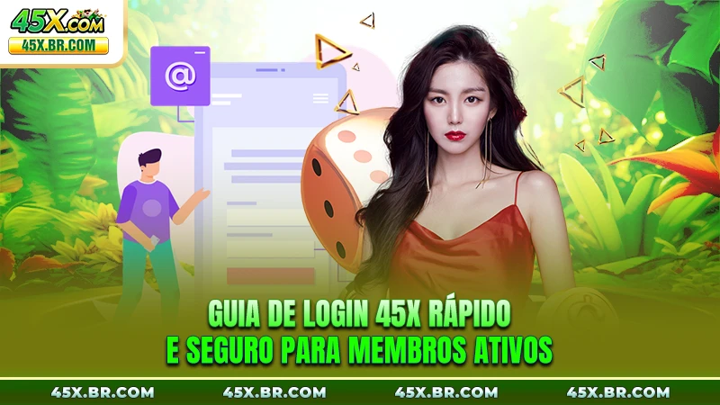 Guia De Login 45X Rápido E Seguro Para Membros Ativos
