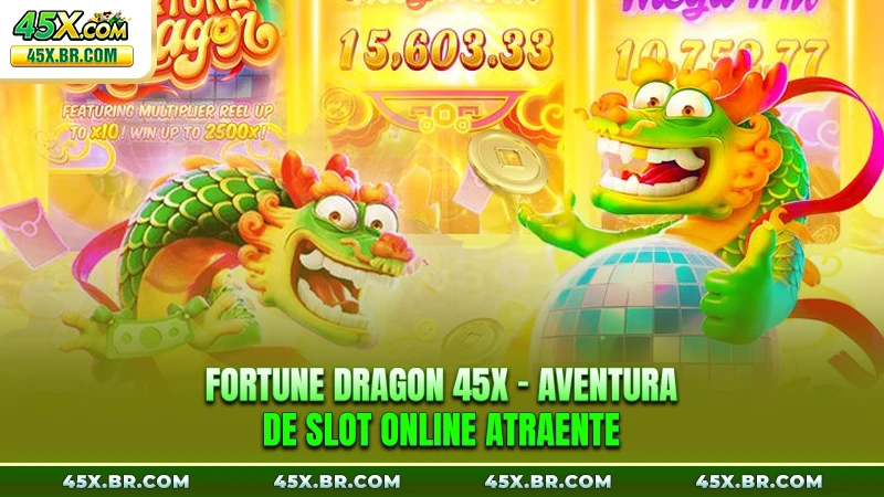 Fortune Dragon 45X - Aventura De Slot Online Atraente
