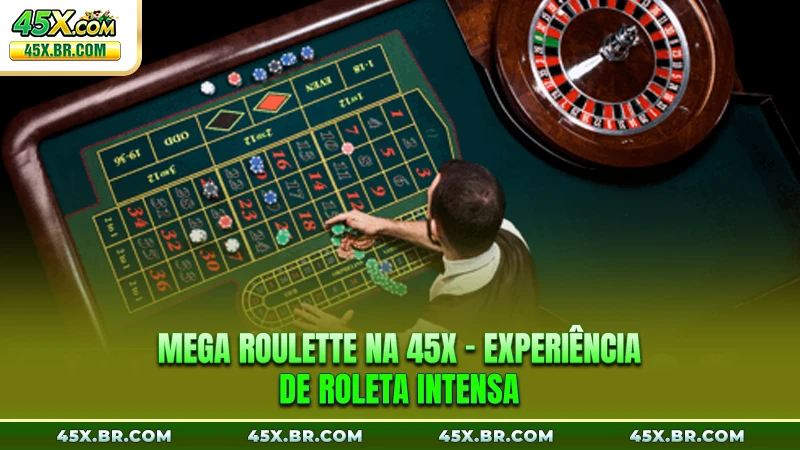 Mega Roulette Na 45X - Experiência De Roleta Intensa